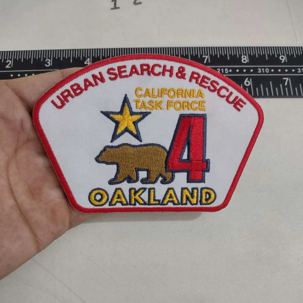 Custom embroidered patch with precise stitching and vibrant colors - Example 4 by Dynamic Digitizers USA