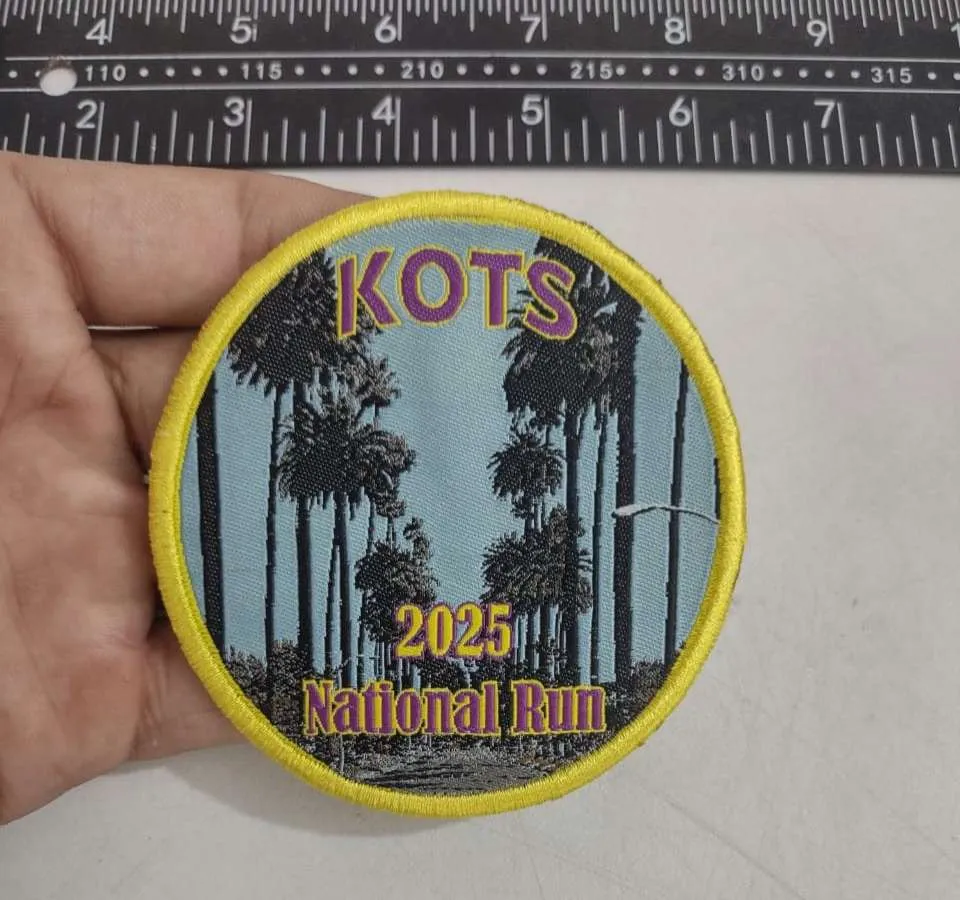 Fine woven patch with detailed thread work - Example 2 by Dynamic Digitizers USA