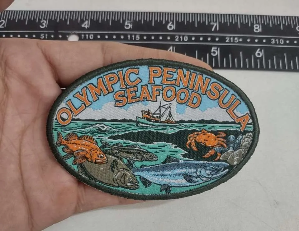 Fine woven patch with detailed thread work - Example 6 by Dynamic Digitizers USA